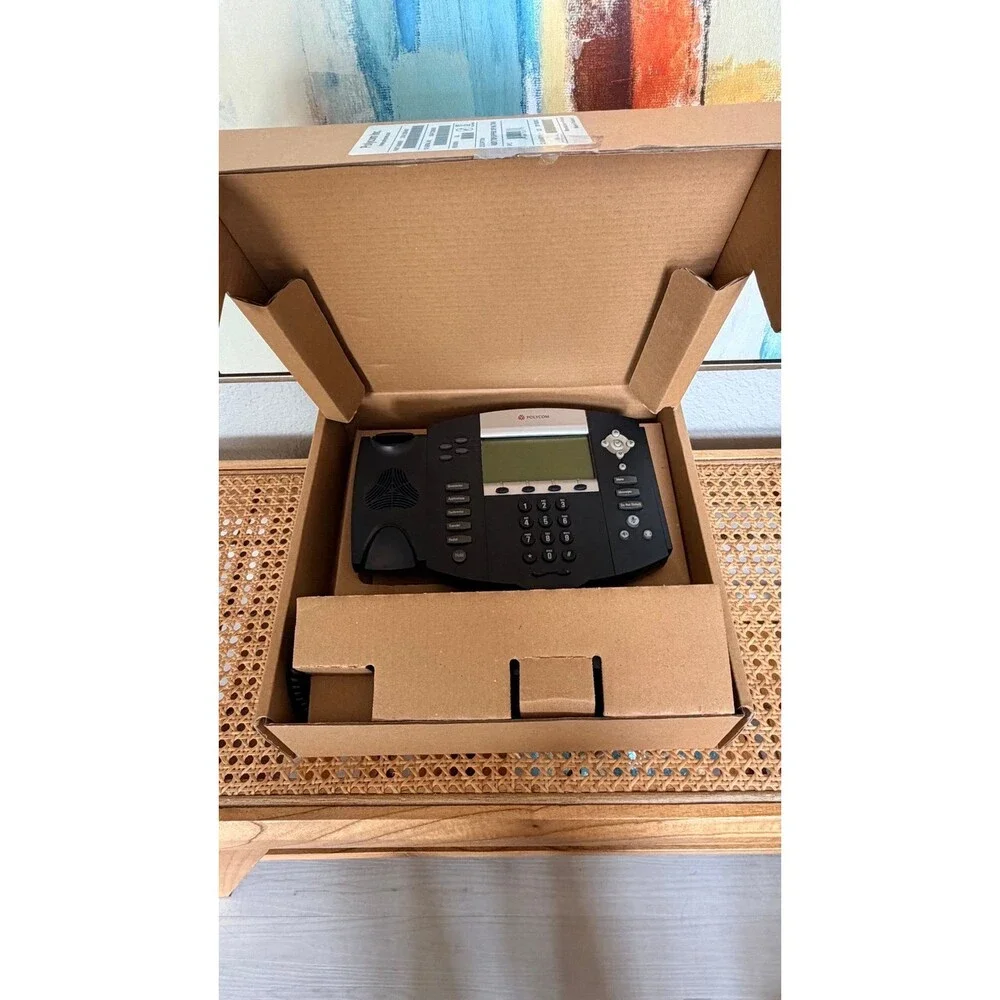 Complete Polycom SoundPoint IP 550 SIP Business Phone